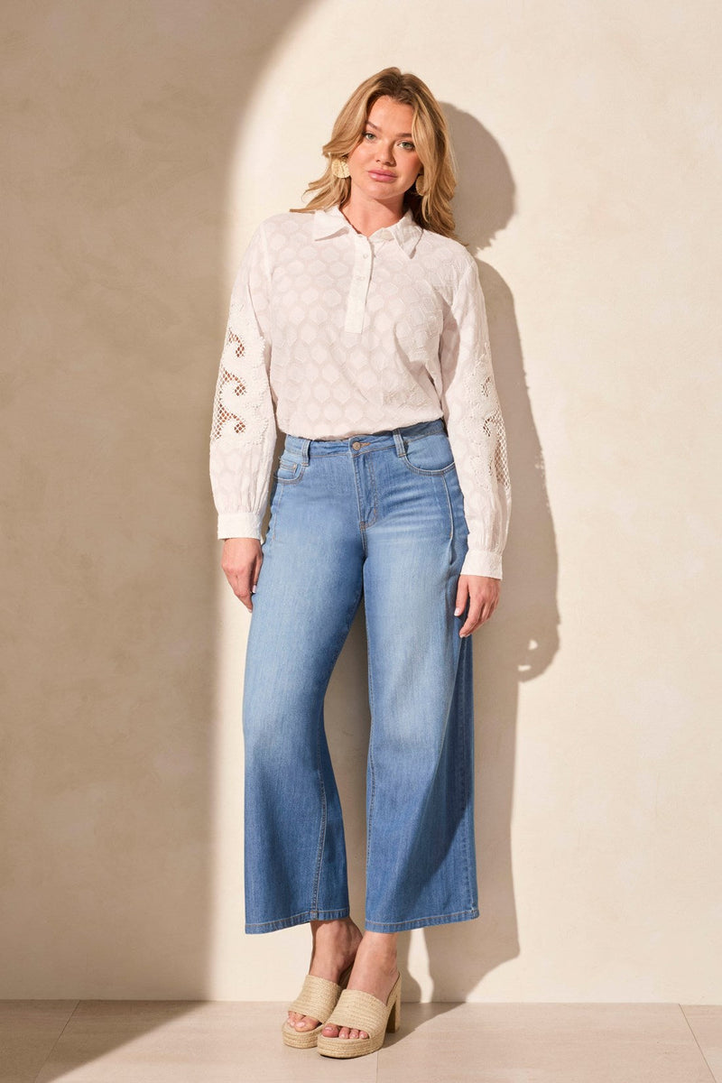 Audrey Wide Leg Jeans