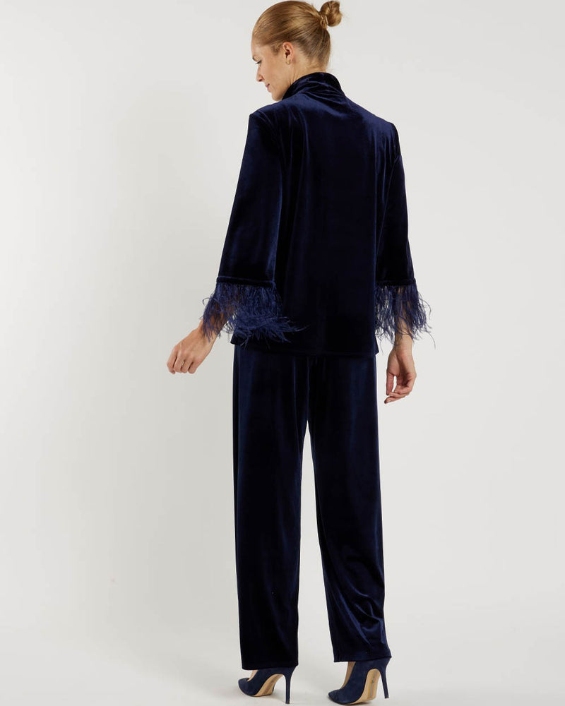 Nicolette Velvet Pant - 2 Colors