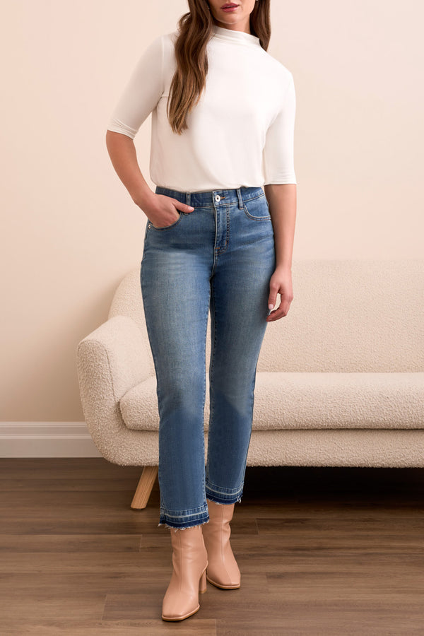 Sophia Curvy Micro Flare Jeans