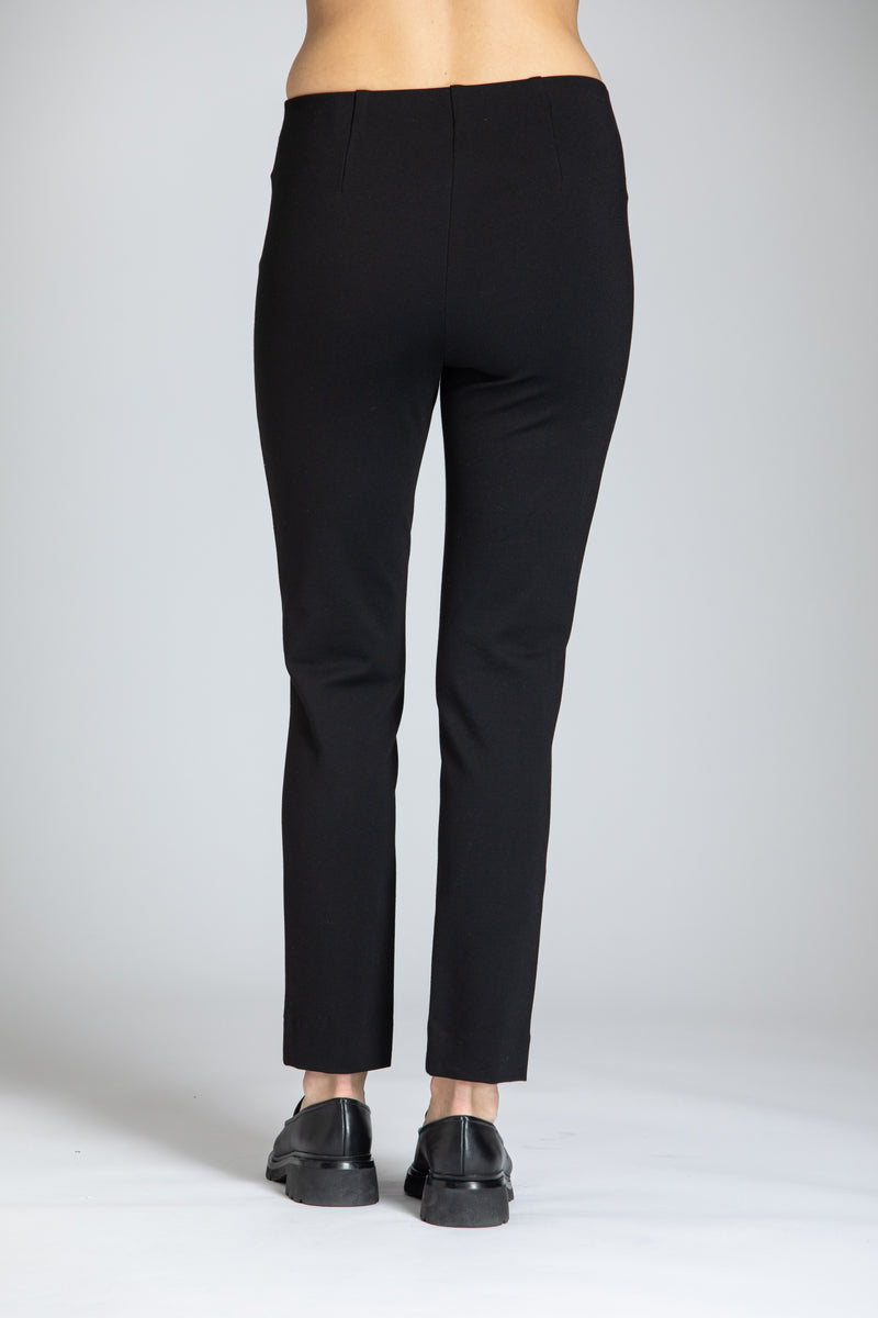 Pull-on Ponte Pant w/Split hem