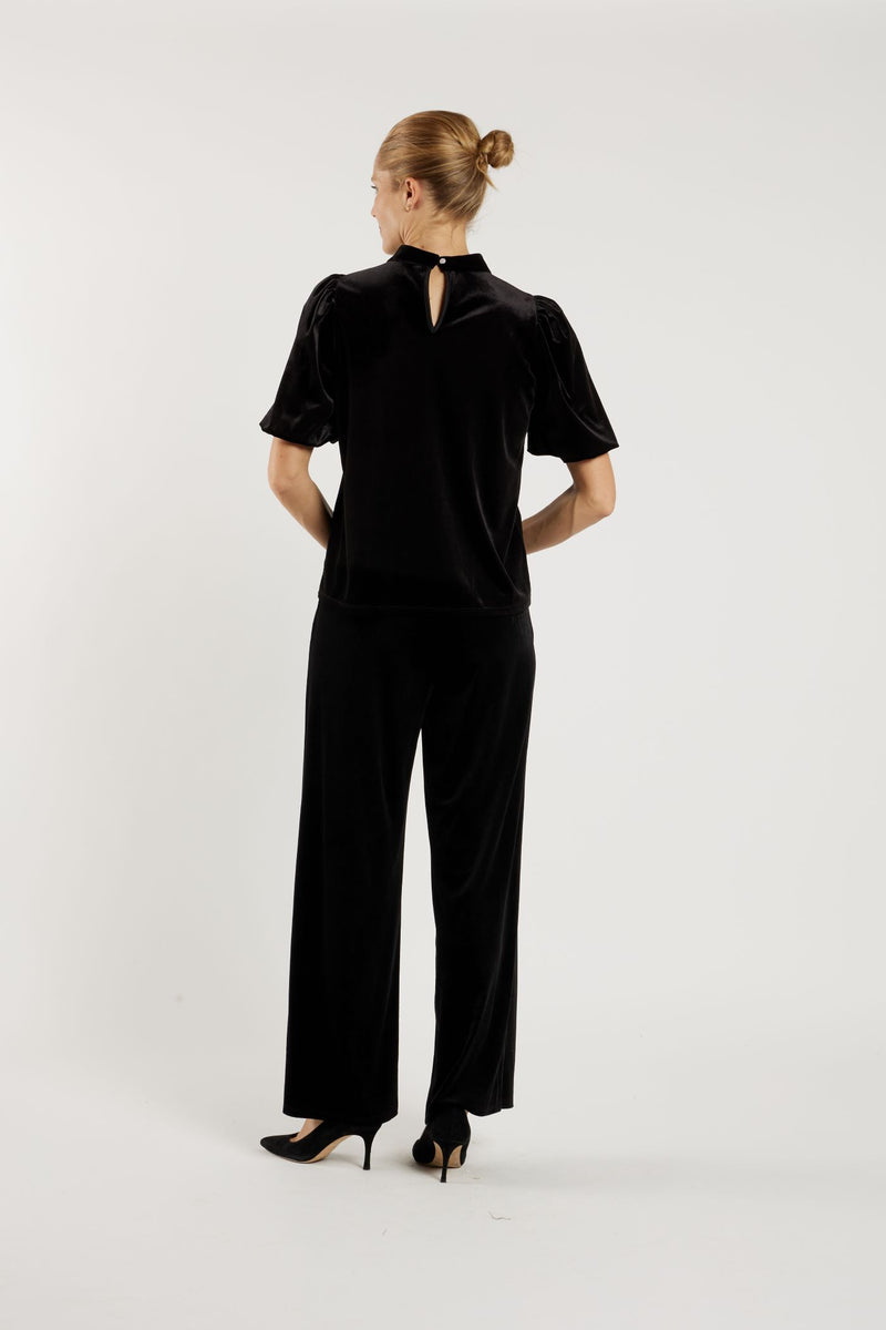 Sheila Stretch Velvet Top