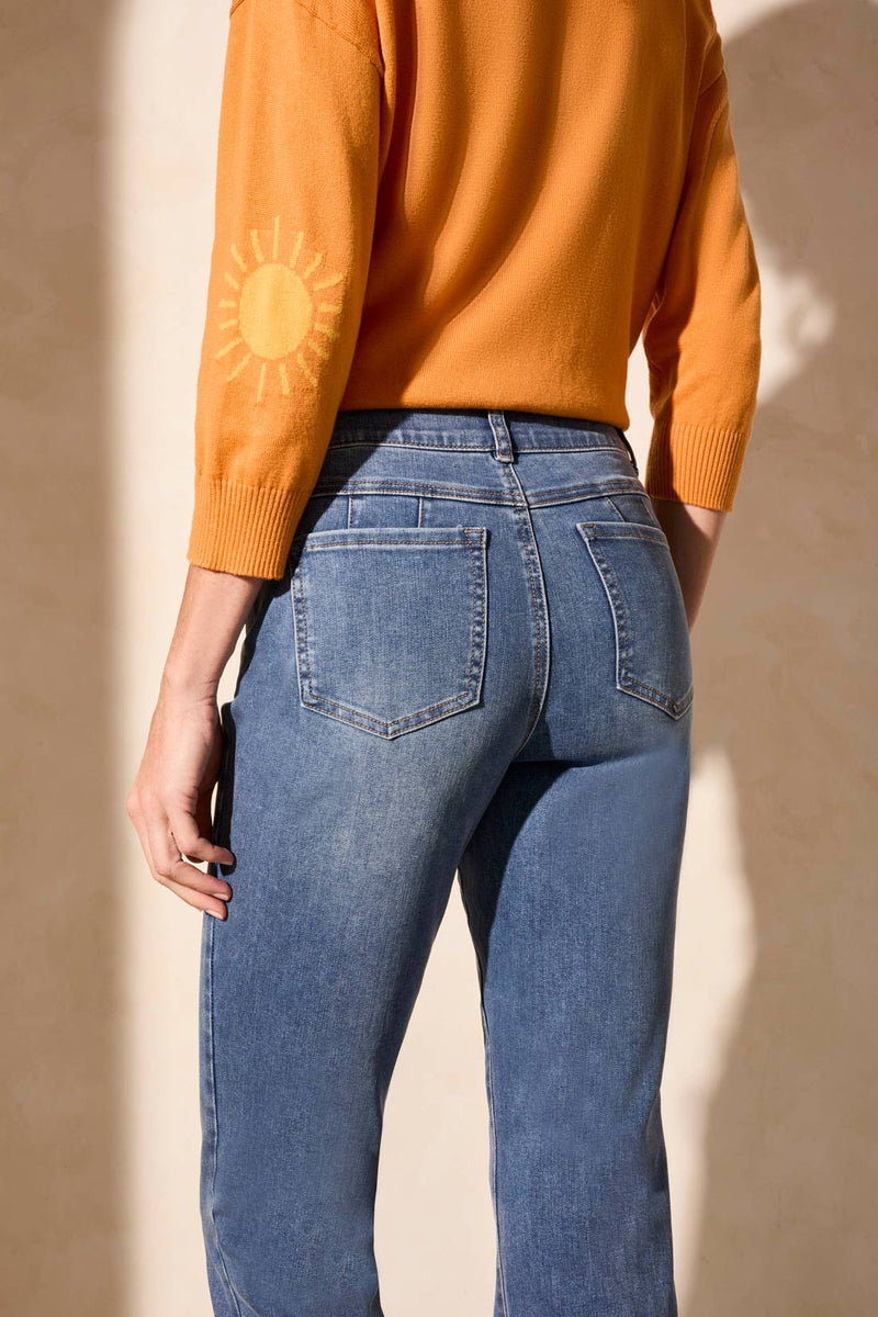 Sophia Curvy Straight Leg Jeans