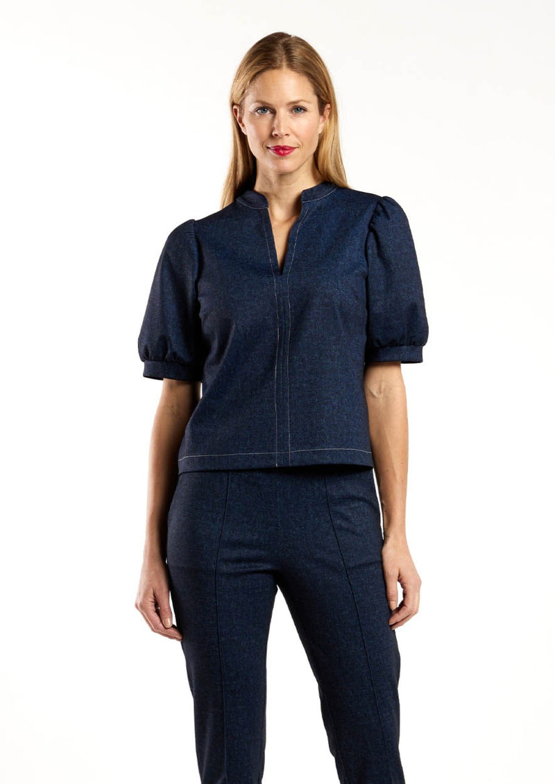 Coco Denim Top