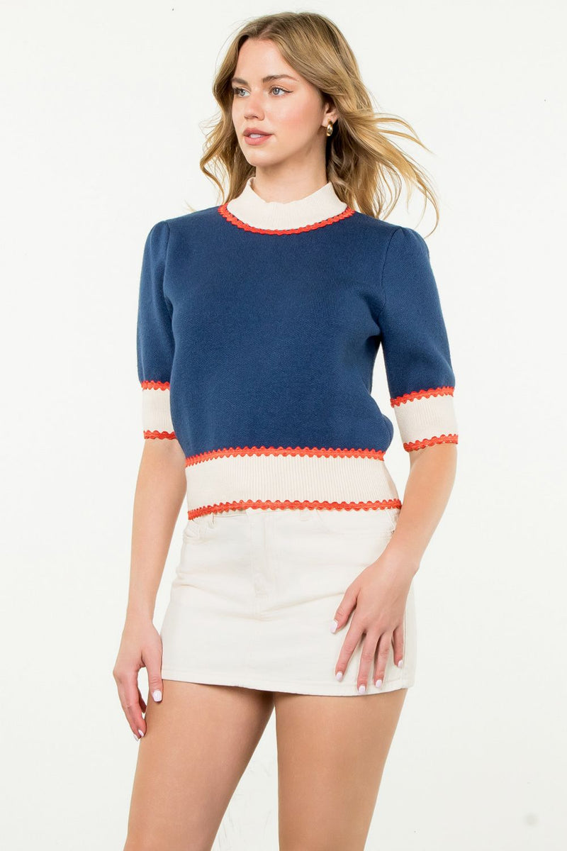 Colorblock Sweater