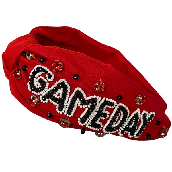 Red Gameday Headband