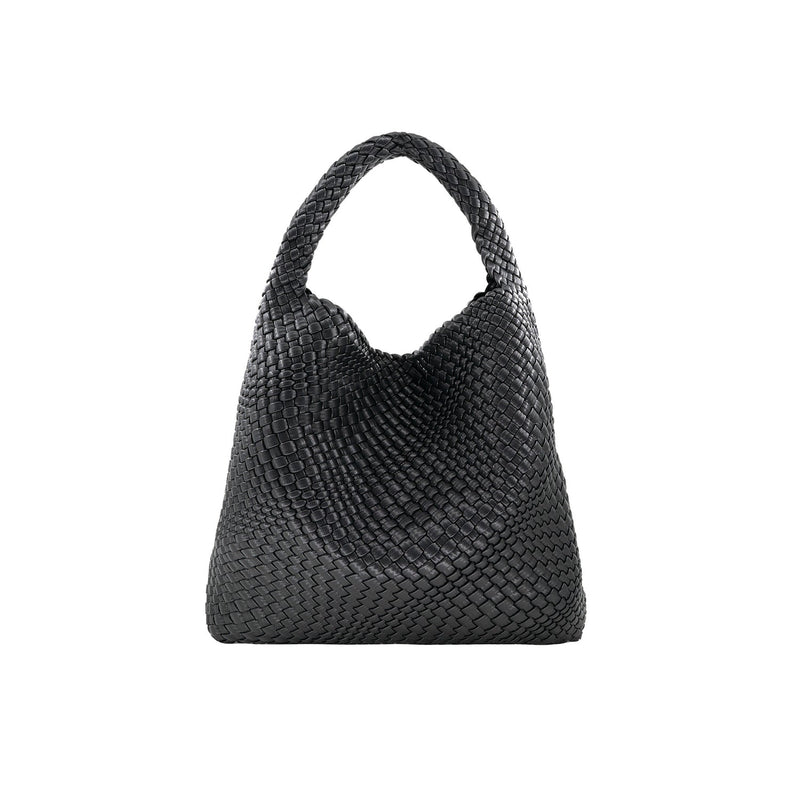 Woven Tote - 5 Colors One Size Black