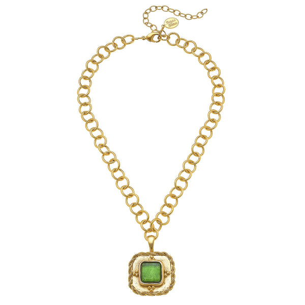 Green Madeline Necklace