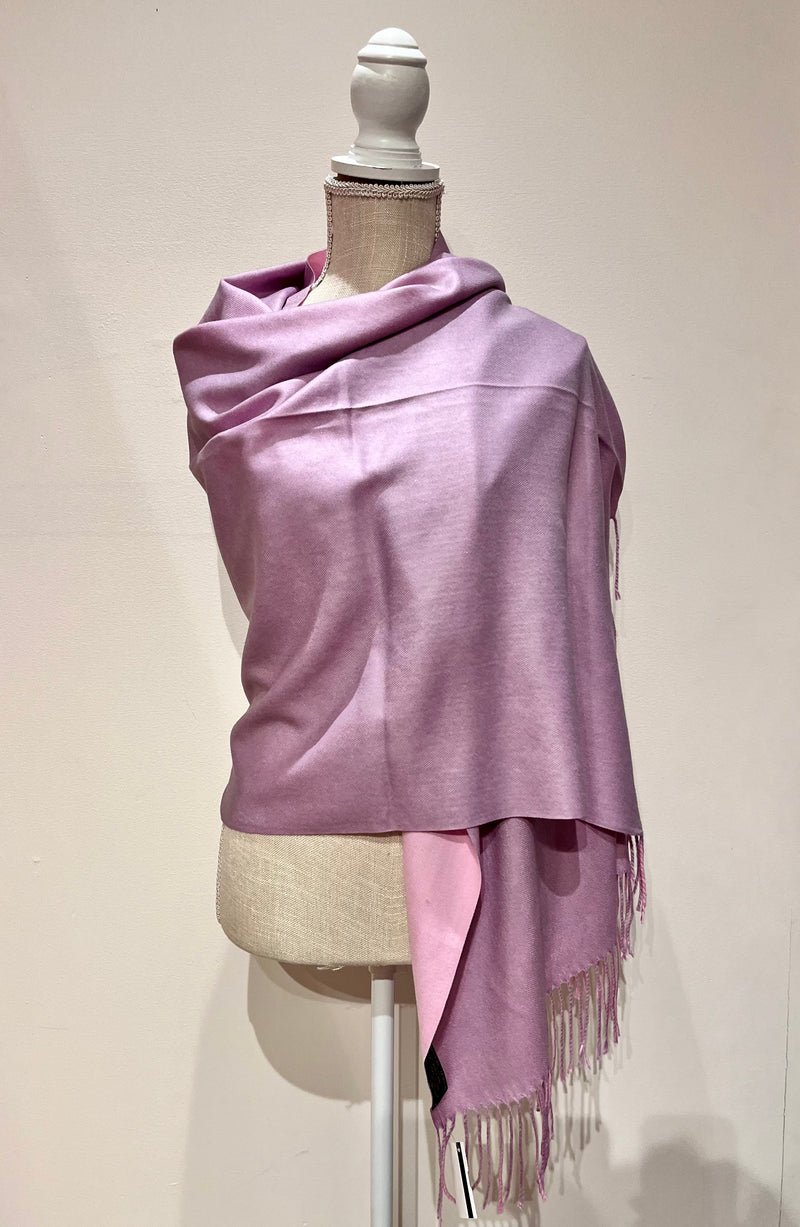 Double Sided Wrap - Pink/Lavendar