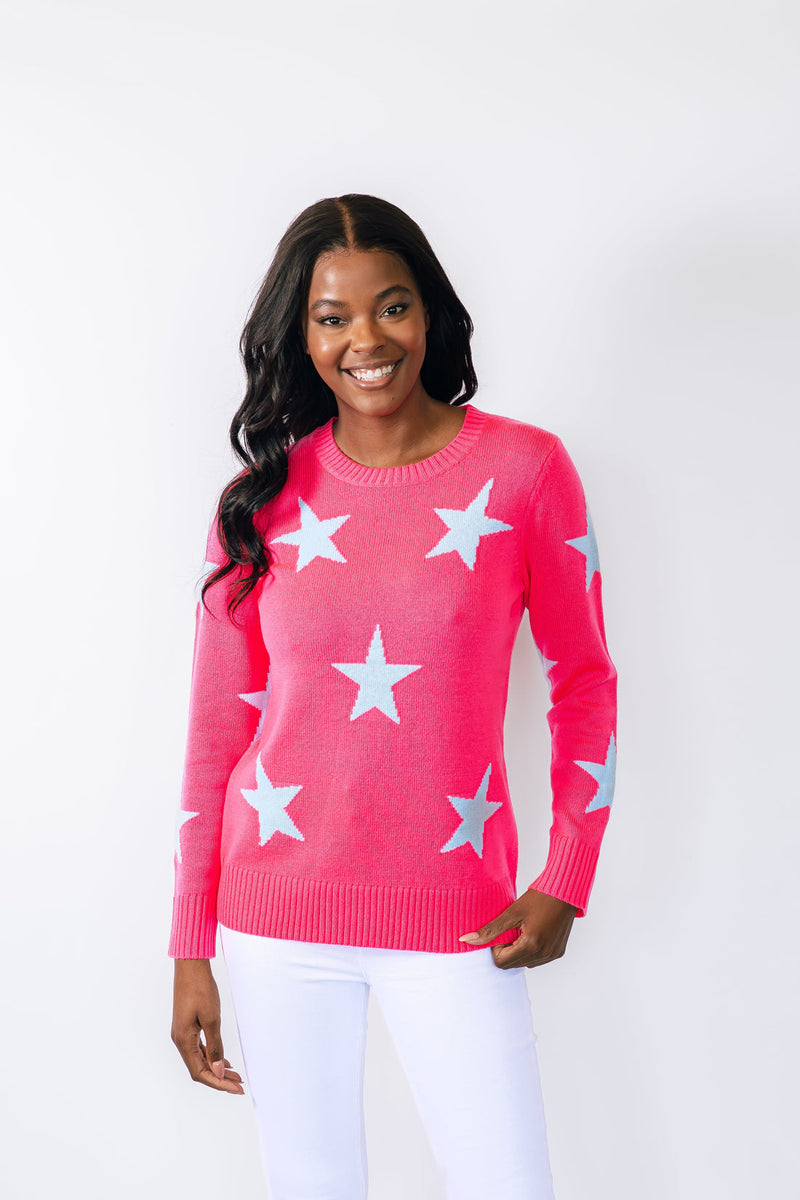 Hibiscus Star Sweater